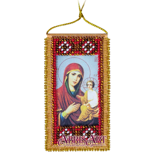 АВО-003 Молитва к Божией матери о детях. Набор для вышивки бисером Абрис Арт