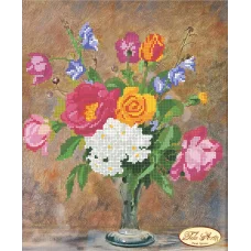 ТА-003 Розы и колокольчики. Схема для вышивки бисером. Тела Артис