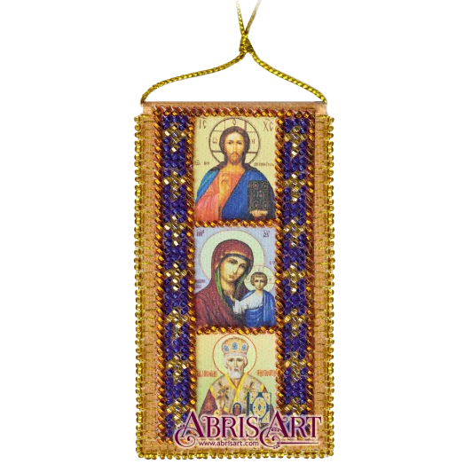 АВО-004 Молитва водителя. Набор для вышивки бисером Абрис Арт