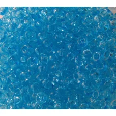 01134 Бисер прозрачный, голубой, зольгель Бисер Preciosa