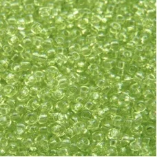 01154 Салатовый прозрачный Бисер Preciosa