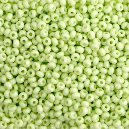 03254 Светло-зеленый, непрозрачный Бисер Preciosa