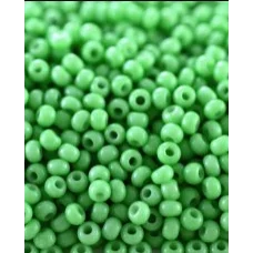 03661 Бисер зеленый непрозрачный Preciosa