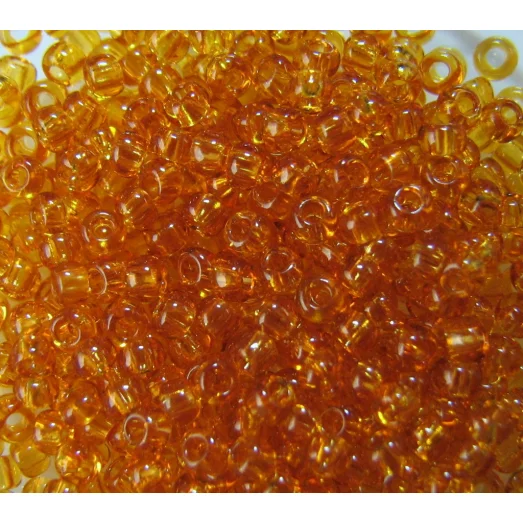 10070 Бисер прозрачный, коричневый, натуральный