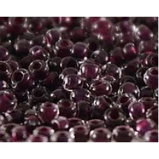 38029 Бисер Preciosa черешневый прозрачный с внутренним прокрасом