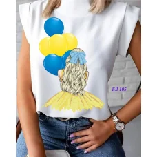 БЛ-105 Пошитая блузка Лилея под вышивку бисером или нитками. ТМ Юма