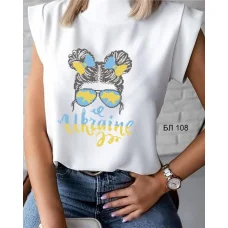 БЛ-108 Пошитая блузка Лилея под вышивку бисером или нитками. ТМ Юма