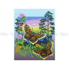 ЧВ-5109 Бабочки шоколадницы. Схема для вышивки бисером. Бисерок