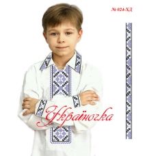 ХД-024 УКРАИНОЧКА Заготовка детской сорочки, домотканое полотно