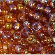 11070 Кристалл топазовый блестящий радужный, прозрачный Бисер Preciosa