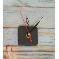 ЧФМ-001 (черный) Часовой механизм с прямыми стрелками.