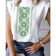 БЛ-111 Пошитая блузка Лилея под вышивку бисером или нитками. ТМ Юма