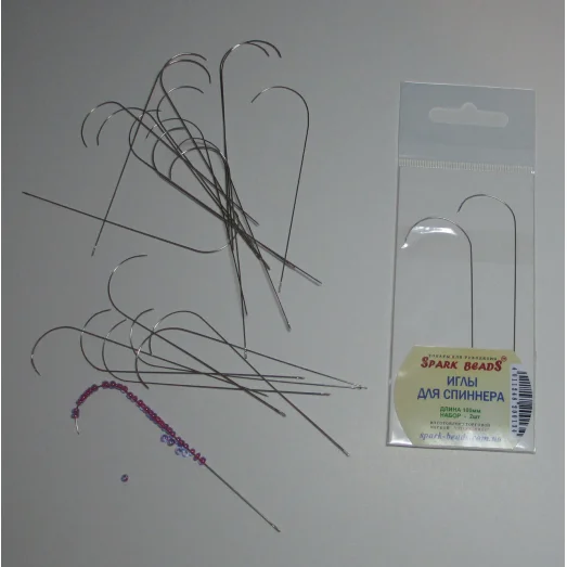 ИГЛ-002 Иглы с закруглением (2 шт в упаковке). Spark beadS