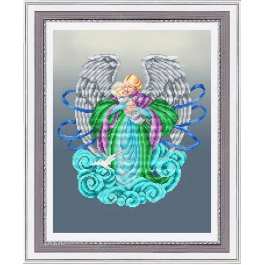 К-3157-ш Ангел. Схема для вышивки бисером Благовест