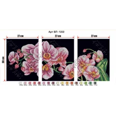 СПД_029 БП-1222 Орхидея большая. Схема для вышивки. TM Virena