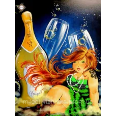 СЛ-3064 Виолетта. Схема для вышивки бисером ТМ Миледи