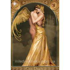 СЛ-3070 Эрос и Психея. Схема для вышивки бисером ТМ Миледи