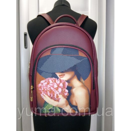 М2С1 (цвет) Сумка-рюкзак для вышивки бисером. ТМ ЮМА