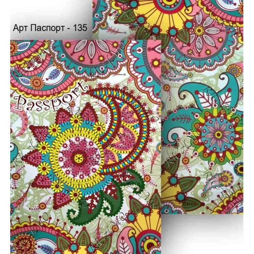 ОП_046 Обложка на паспорт для вышивки ТМ Virena