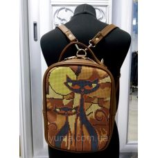 М1С17 (цвет) Сумка-рюкзак для вышивки бисером. ТМ ЮМА