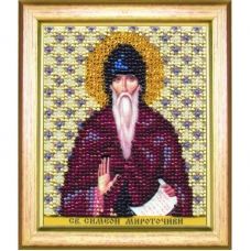 Б-1192 Икона св. преподобного Симеона. Набор для вышивки бисером Чаривна Мить