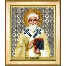 Б-1193 Икона св.Тарасия епископа Константинопольского. Набор для вышивки бисером Чаривна Мить
