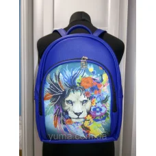 М2С14 (цвет) Сумка-рюкзак для вышивки бисером Синий. ТМ ЮМА