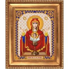 И-5024 Пресвятая Богородица Неупиваемая Чаша. Схема для вышивки бисером Благовест