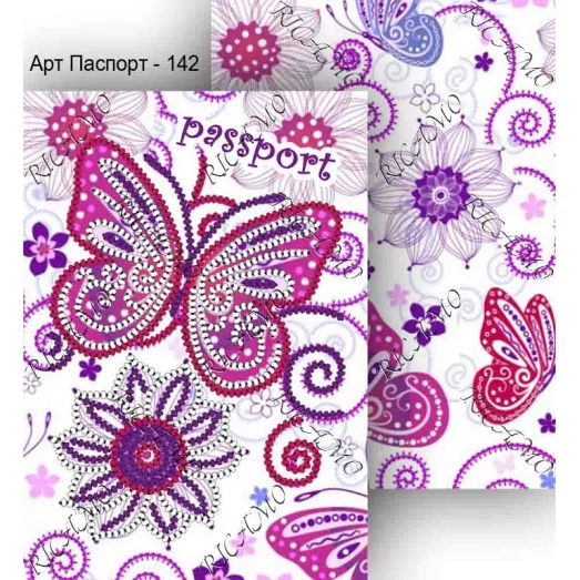 ОП_023 Обложка на паспорт для вышивки ТМ Virena