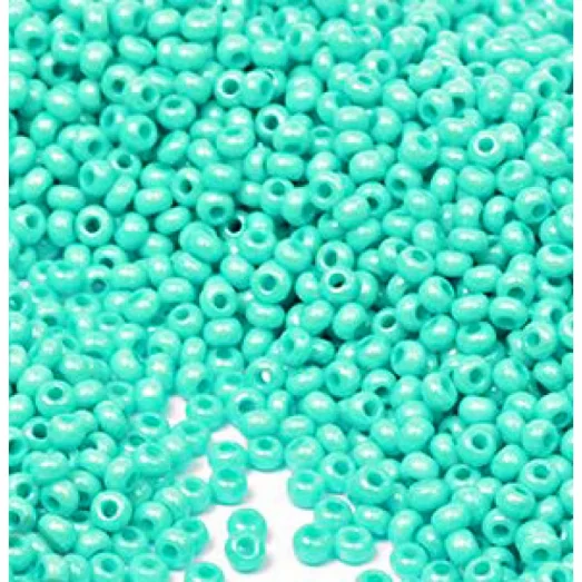 16158 Светло-бирюзовый натуральный, непрозрачный Бисер Preciosa