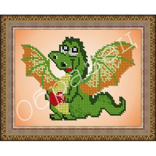 КД-016 Дракоша. Схема для вышивки бисером. ТМ Фея Вышивки