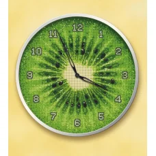 ДАНА-0399  Часы "Киви". Схема для вышивки бисером