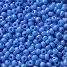 16336 голубой натуральный, непрозрачный Бисер Preciosa