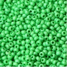 16356 Ярко-салатневый натуральный, непрозрачный Бисер Preciosa
