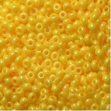 16383 Желтый натуральный, глянцевый Бисер Preciosa