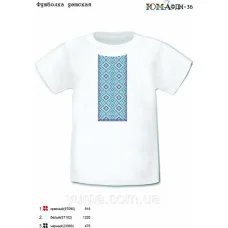 ЮМА-ФДМ-036 Футболка детская для вышивки