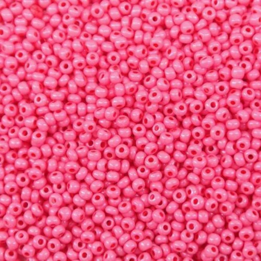 16998 Розовый натуральный, непрозрачный Бисер Preciosa