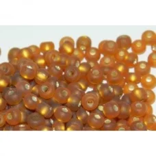 17070м Бисер Preciosa стеклянный тёмно-соломенный матовый с серебрянным прокрасом