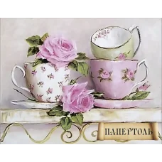 РТ150091 Шебби-шик Чашки. Техника Папертоль