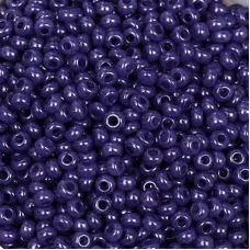 17128 Фиолетовый с глянцевым блеском, непрозрачный Бисер Preciosa