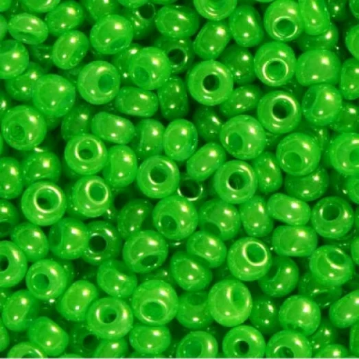 17156 Салатовый жемчужный, непрозрачный Бисер Preciosa