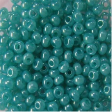 17158 Бирюзовый с глянцевым блеском, непрозрачный Бисер Preciosa