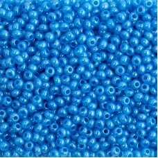 17336 Синий с глянцевым блеском, непрозрачный Бисер Preciosa