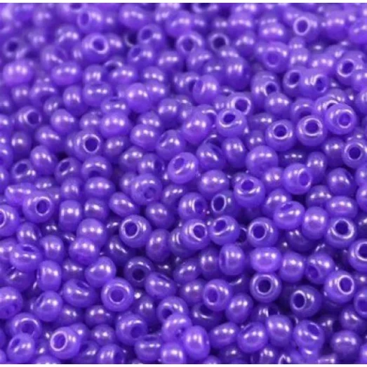 17928 Фиолетовый с глянцевым блеском, непрозрачный Бисер Preciosa