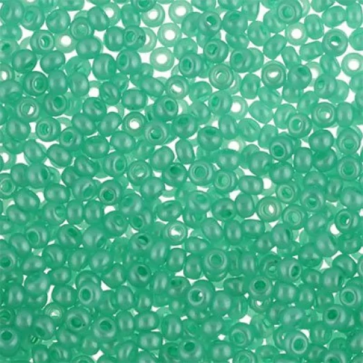 17958 Бирюзовый с глянцевым блеском, непрозрачный Бисер Preciosa
