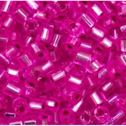 18277 Рубка Preciosa розовая, серебряная линия внутри