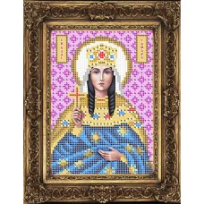 ФР-ИБ5-112-1 Тамара Святая Благоверная Царица. Схема для вышивки бисером ТМ Фурор Рукоделия