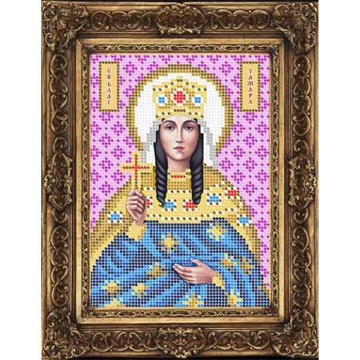 ФР-ИБ5-112-1 Тамара Святая Благоверная Царица. Схема для вышивки бисером ТМ Фурор Рукоделия