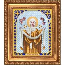И-4018 Богородица Покрова. Схема для вышивки бисером Благовест