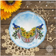 СПВ_020 Пасхальная салфетка для вышивки бисером. TM Virena